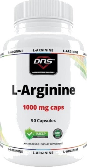 DNS L-Arginine 1000 Mg - 90 Kapsler DNS L-Arginine 1000 Mg - 90 Kapsler