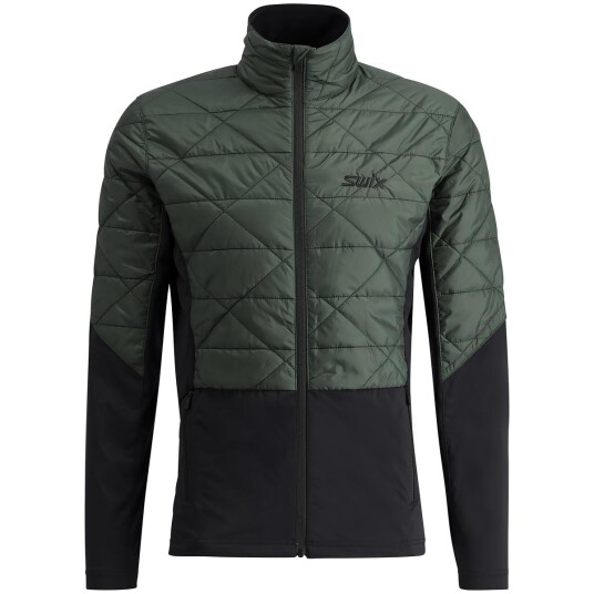 Swix Infinity Insulated Hybridjakke Herre 20603 Forest/Black M Swix Infinity Insulated Hybridjakke Herre 20603 Forest/Black M