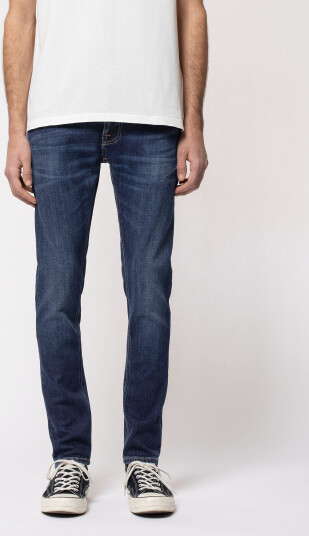 Nudie Jeans Tight Terry - Blue - 32 x 30