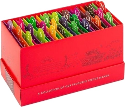 Adventskalender English Tea Shop Bio Luksus Teer 13 Smaker 25 X 1,78 G