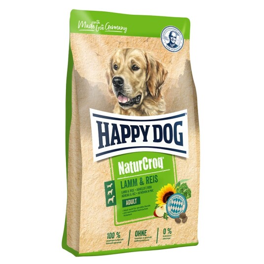 Happy Dog Naturcroq Lam & Ris 15 kg
