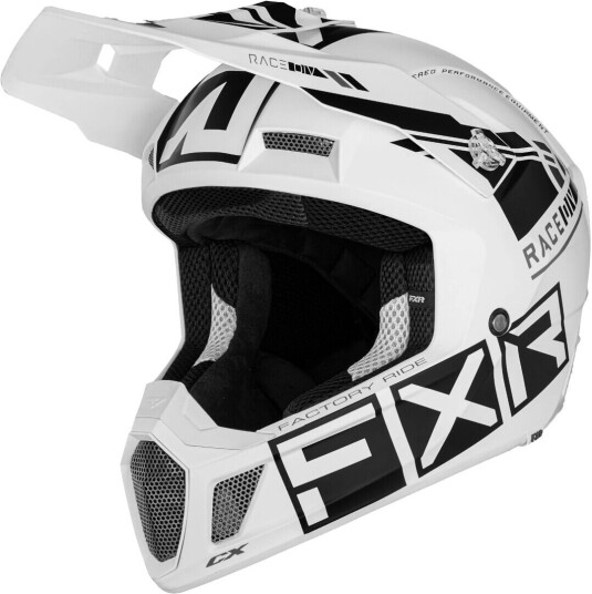 FXR Clutch CX Pro MIPS Motocross Hjelm XL Svart Hvit FXR Clutch CX Pro MIPS Motocross Hjelm XL Svart Hvit