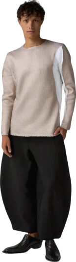 Comme des Garçons Herre Strikkevarer Beige S,