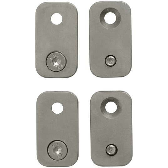 Muuto Dream View Monteringssett Steel Benker Rustfritt Stål 31245