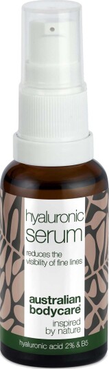 Australian Bodycare 2% Hyaluronsyre Ansiktsserum 30ml - Fuktighetsgivende og Anti-Aldring Australian Bodycare 2% Hyaluronsyre Ansiktsserum 30ml - Fuktighetsgivende og Anti-Aldring