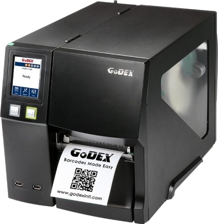 Godex Zx1200i+ Direkte Termisk & Termisk Overføring 203 X 203 Dpi 254 Mm/Sek Koblet Med Ledninger Ikke Trådløs Svart