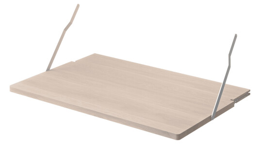 Massproductions Gridlock Desk skrivebordshylleplate Natural Ash