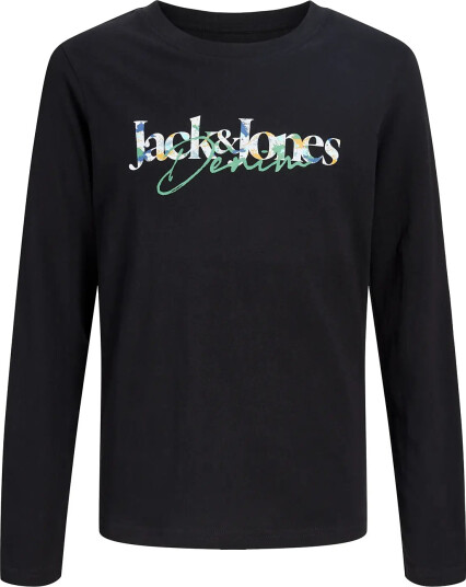 Jack & Jones Jjtom Tee Ls Crew Neck Jnr Black 140