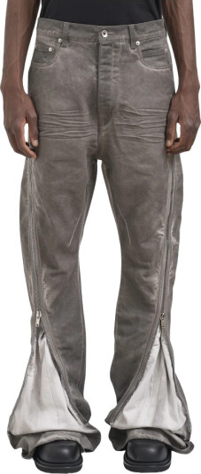 Rick Owens Herre Jeans Grå W32,