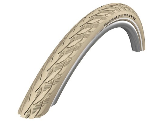 SCHWALBE Delta Cruiser Plus Standard dekk 700 x 35c 28 x 1,40 (37-622) Creme/Creme, Basilica, PunctureGuard, Ja