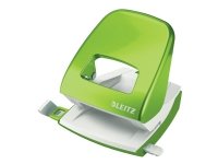 Leitz WOW 5008 - Hullstanser - 30 ark / 3 mm - plast, metall - grønn