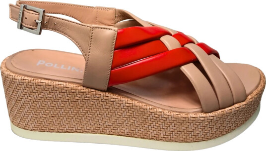 Pollini Dame Sko Flerfarget 39 EU,