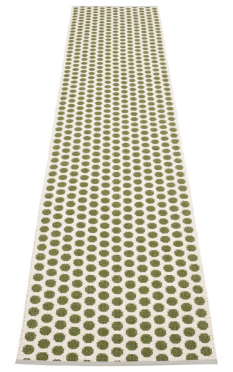 Pappelina Noa matte mørk oliven 70x350 cm