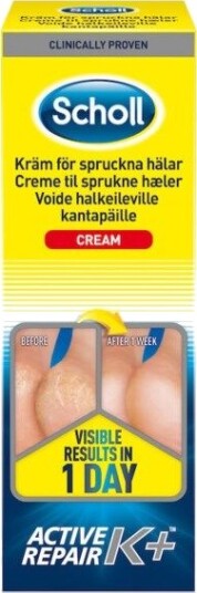 Scholl Krem For Sprukne Hæler