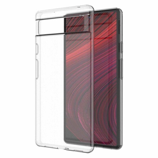 INCOVER Google Pixel 6a Fleksibel Plast Deksel - Gjennomsiktig