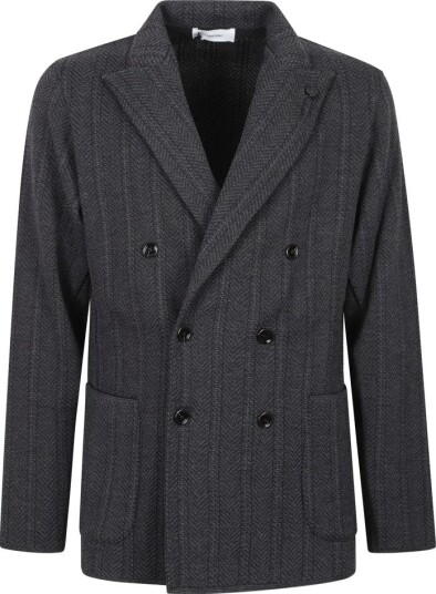 Lardini Herre Jakker Svart L, Lardini Herre Jakker Svart L,