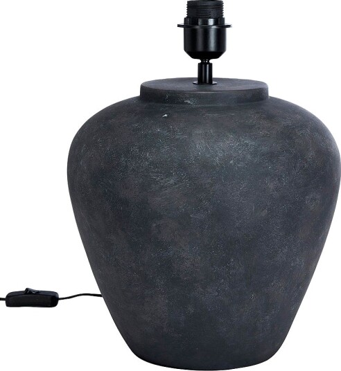PR Home Bordlampe Lily 29 cm Grå Bordlamper