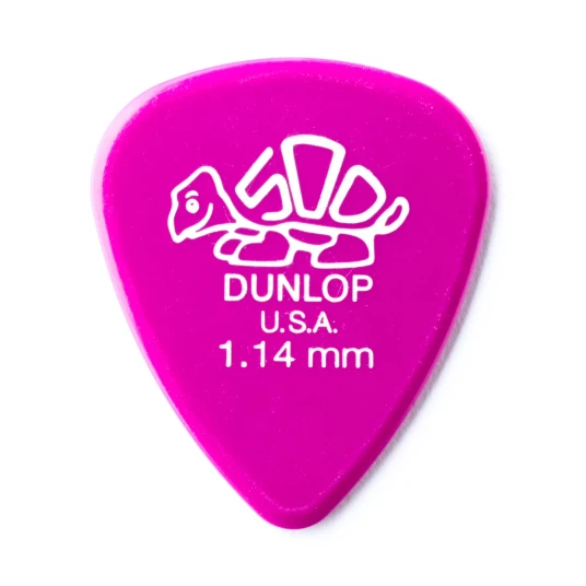 Dunlop Delrin 500 Pick Purpur Set Dunlop Delrin 500 Pick Purpur Set