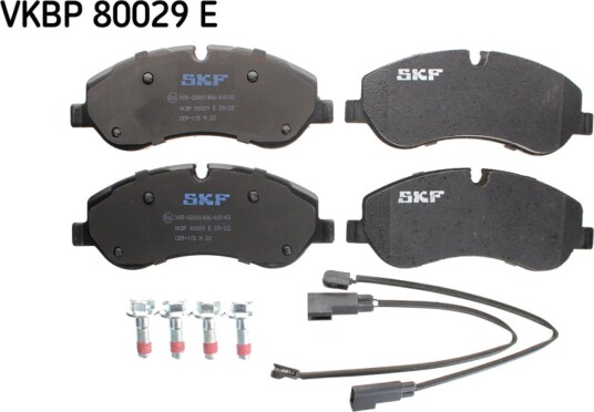 Bremseklosser SKF VKBP 80029 E Bremseklosser SKF VKBP 80029 E
