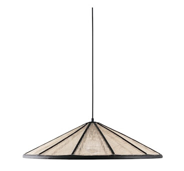 Globen Lighting Akira Pendel 70 cm Svart/Natur 1712453-02-0 1712414-01-0