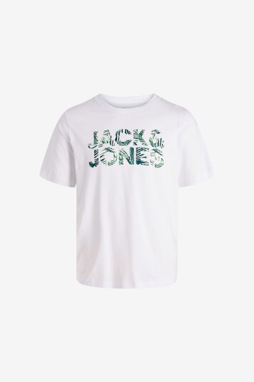 Jack & Jones T skjorte jjeJeff Logo Tee SS SN Hvit