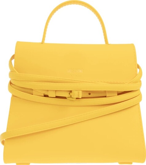 Moschino Dame Vesker Gul ONE SIZE,