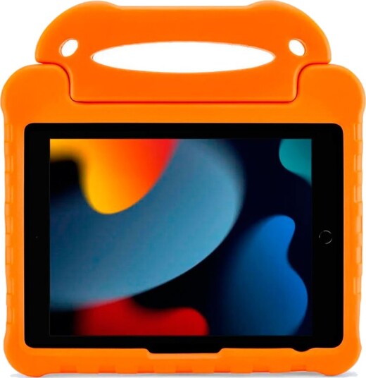 Pipetto Activity Cover med håndtak for iPad 10,2” 2021/2020/2019 Oransje