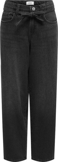 Kids Only Jeans KogGianna Vasket Black Kids Only 10 år (140) Jeans Svart