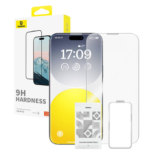 Baseus Diamond Tempered Glass 0.3mm for iPhone 15 Baseus Diamond Tempered Glass 0.3mm for iPhone 15