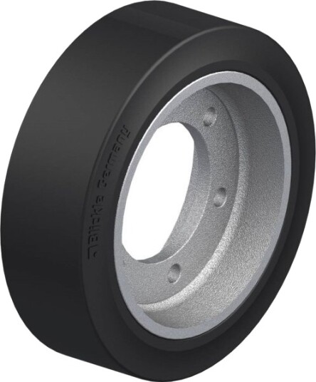 Blickle 754444 Geva 405/6 Flangehjul, Hjuldiameter 405 Mm, Bæreevne (Maks.) 1800 Kg, 1 Stk