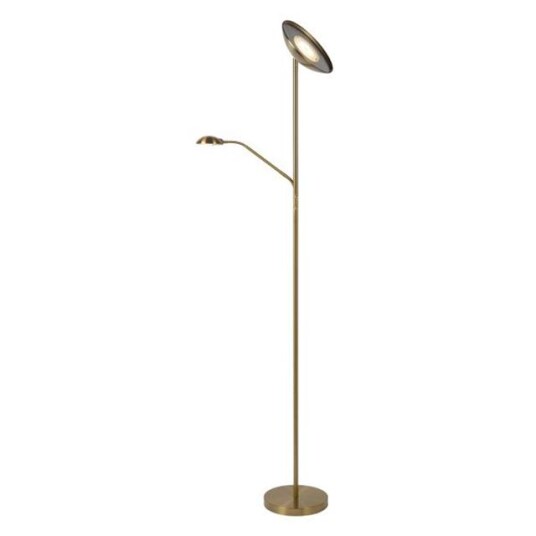 Lucide Zenith Gulvlampe Matt Gull/ Messing
