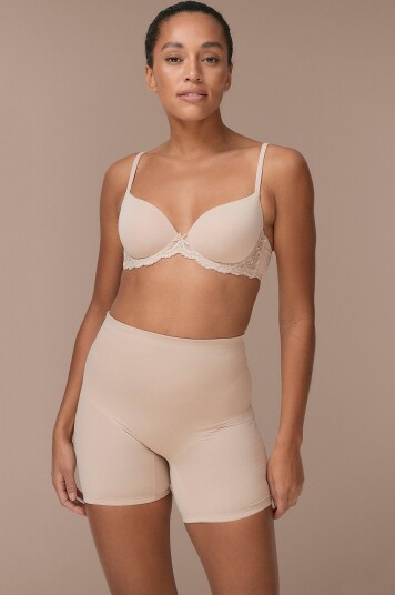 Ellos Collection Shaping shorts medium støtte Natur