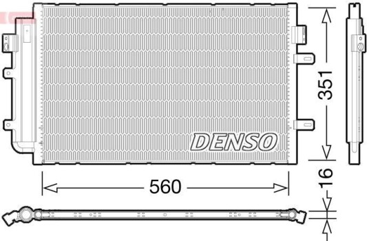 Kondensator DENSO DCN12005 Kondensator DENSO DCN12005