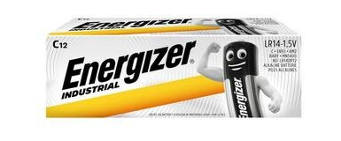 Energizer LR14/C Alkaliske industribatterier - 12 stk.