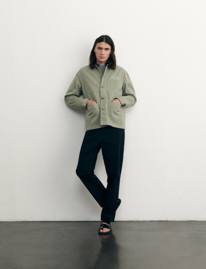 Maison Labiche Sebasto Mlb Savoir Faire Khaki green S Maison Labiche Sebasto Mlb Savoir Faire Khaki green S