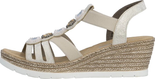 Rieker Sandaletter 619B2 60 Beige