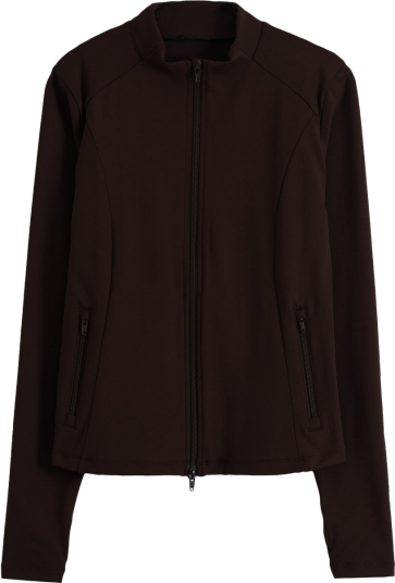 Aim"n Women"s Sense Zip Jacket Chocolate L Aim"n Women"s Sense Zip Jacket Chocolate L
