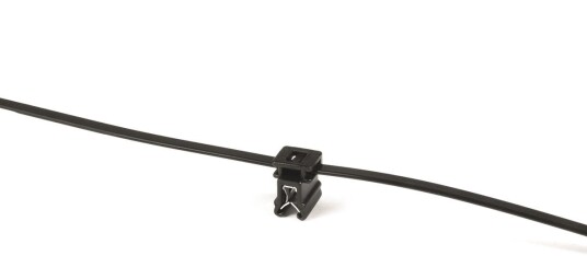 Hellermann Tyton T50ROSEC4A Buntebånd med kantklips 500 pakning Installasjonsmaterial Hellermann Tyton T50ROSEC4A Buntebånd med kantklips 500 pakning Installasjonsmaterial