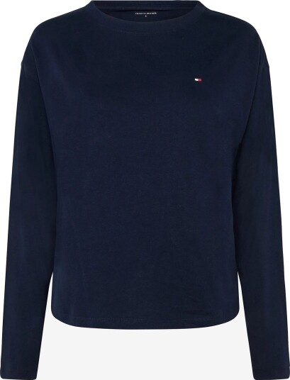 Tommy Hilfiger Ls Jersey T Shirt DARK BLUE S
