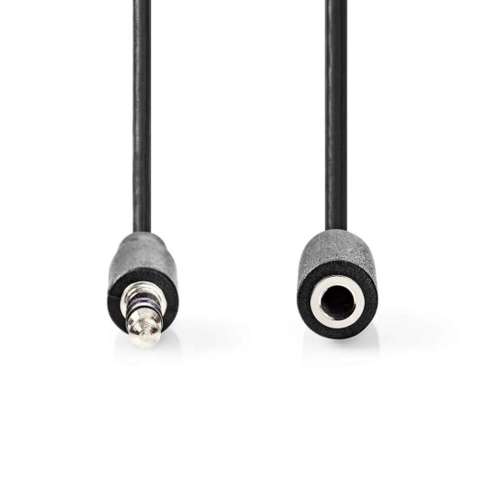Nedis 5m Stereo Lydkabel 3.5 mm Nikkel Belagt Sort Nedis 5m Stereo Lydkabel 3.5 mm Nikkel Belagt Sort
