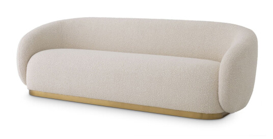 Brice soffa bouclé cream