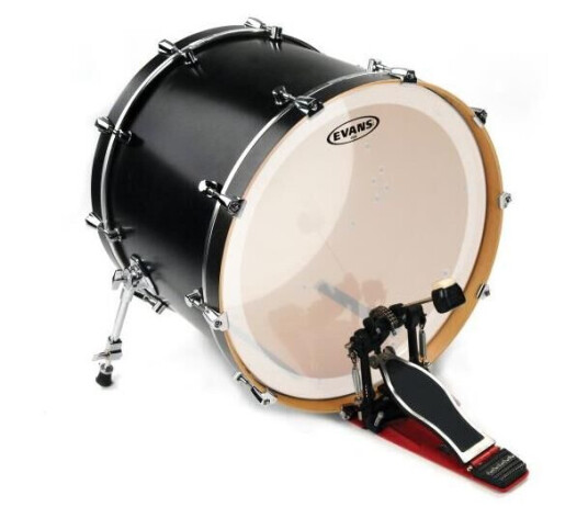 Evans Bd18gb4c 18 Eq4 Batter Coated Basstrommeskinn Evans Bd18gb4c 18 Eq4 Batter Coated Basstrommeskinn