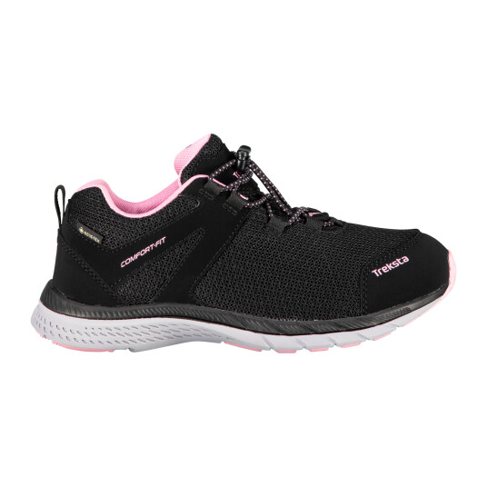 Treksta Neo Low Gore Tex, vanntette fritidssko, barn og junior 38 Black/Pink Treksta Neo Low Gore Tex, vanntette fritidssko, barn og junior 38 Black/Pink