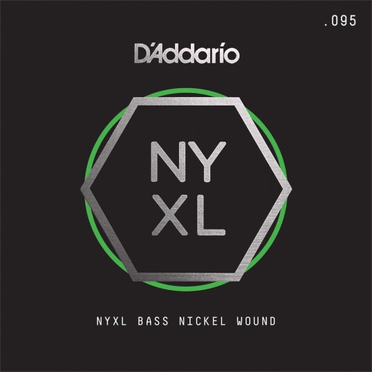 D'Addario Nyxlb095t Basstreng Nyxl Nickel Wound 095 Tapered Long Scale