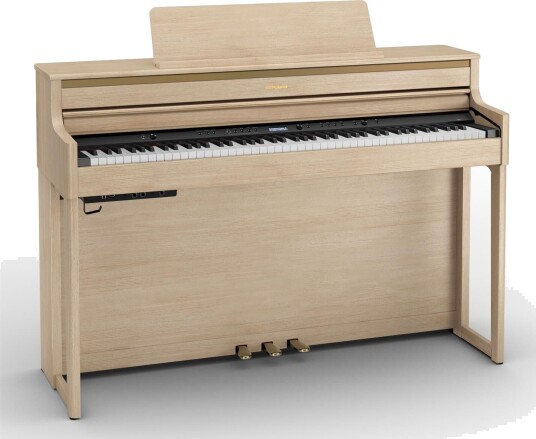 Roland Hp704-La Digital Piano Lys Eik Roland Hp704-La Digital Piano Lys Eik
