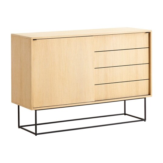Woud Virka sideboard, h?y 120 cm Eik Woud Virka sideboard, h?y 120 cm Eik