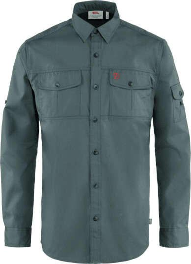 Fjellreven Men's Sarek Trekking Shirt Grå L Man