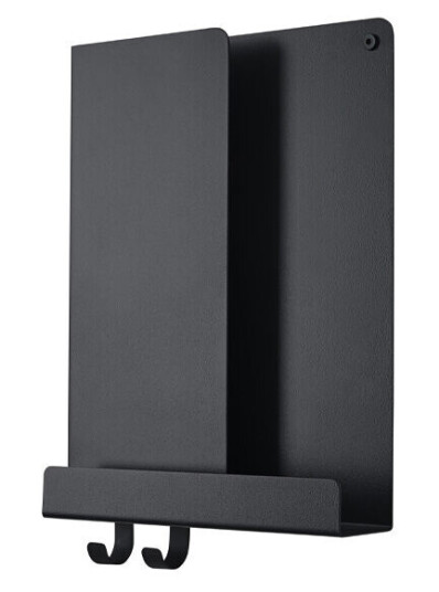 Muuto Folded hylle 29,5 x 40 cm Black Muuto Folded hylle 29,5 x 40 cm Black
