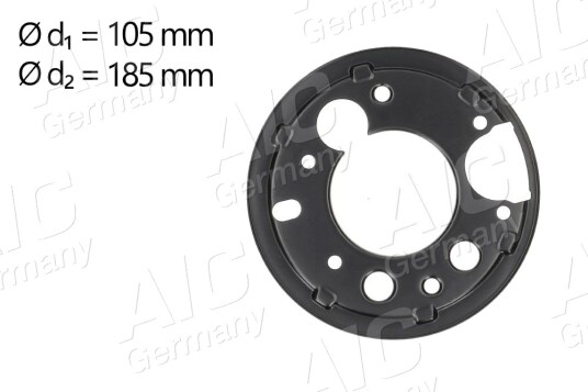 Skvettbord, bemseskive AIC 57887