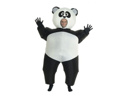 Oppusteligt Panda Kostume